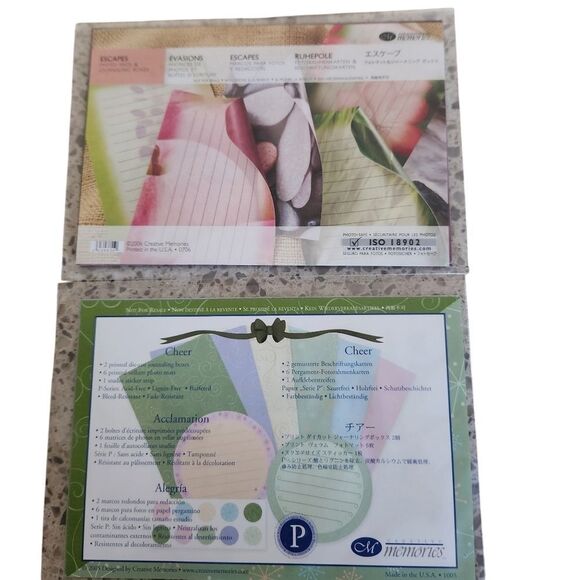 Creative Memories Scrapbooking Crafting Bundle Journaling Boxes and  Strips - Picture 7 of 8